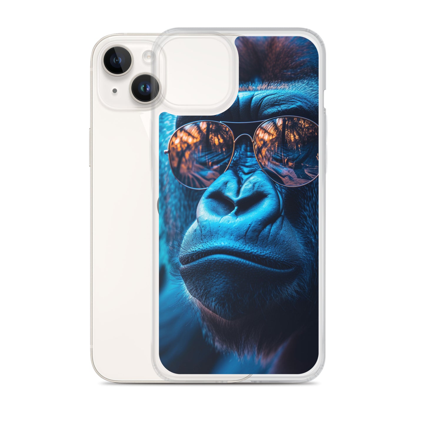 iPhone Case - Blue Gorilla