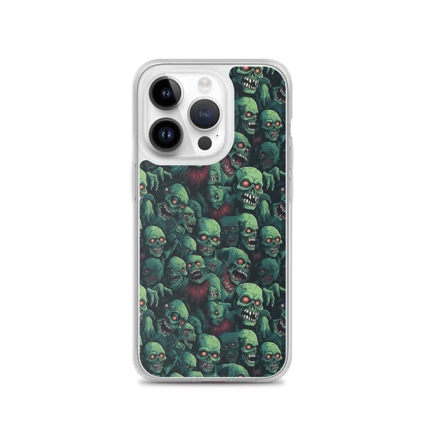 iPhone Case - Red Eyed Zombie Skulls