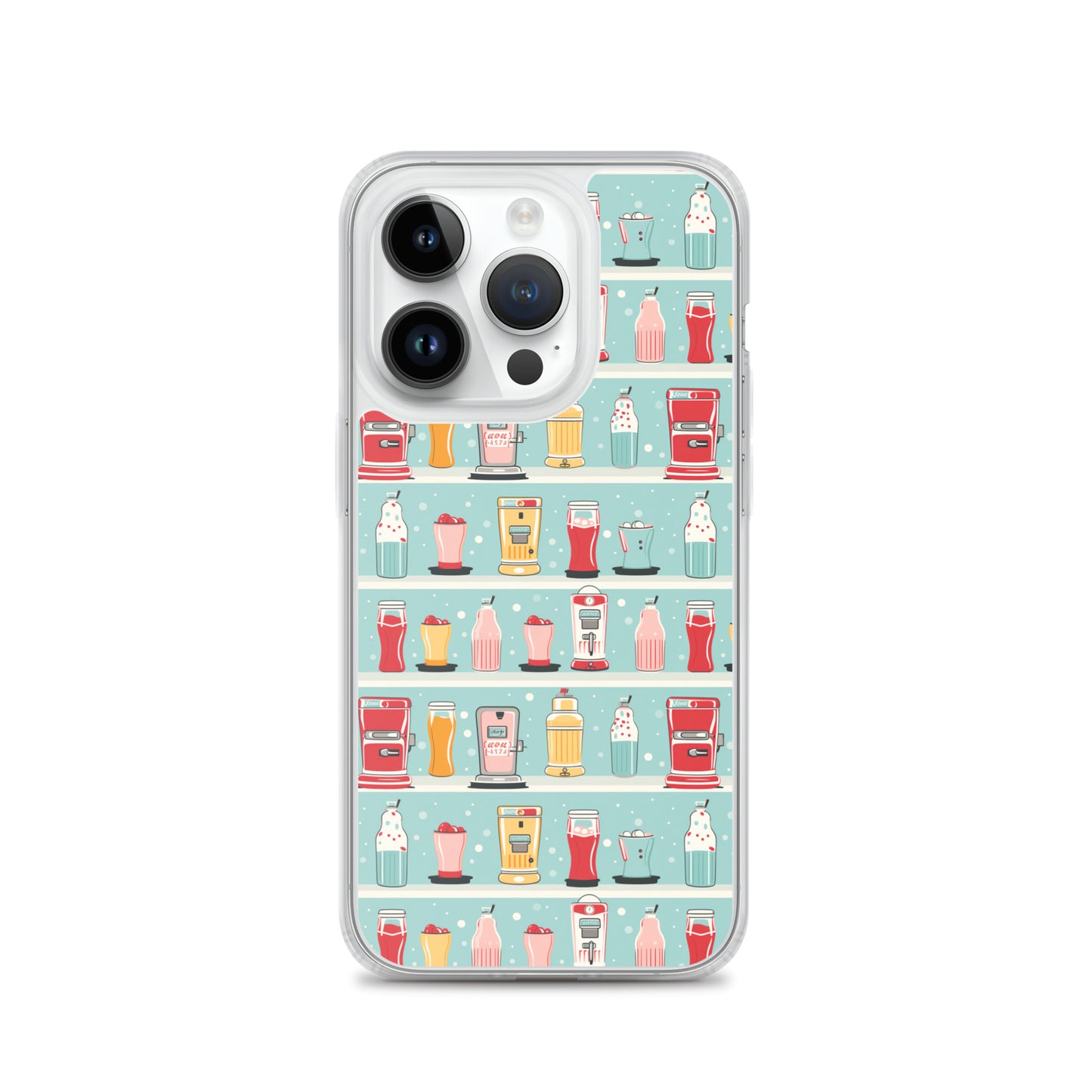 iPhone Case - Retro Soda Fountain Shelves