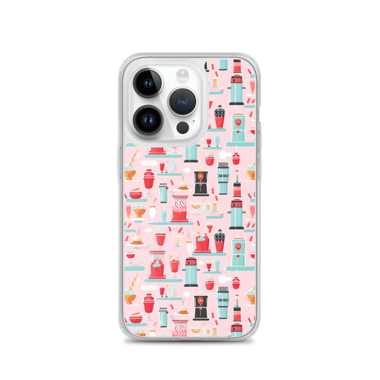 iPhone Case - Vintage Pink Soda Fountain