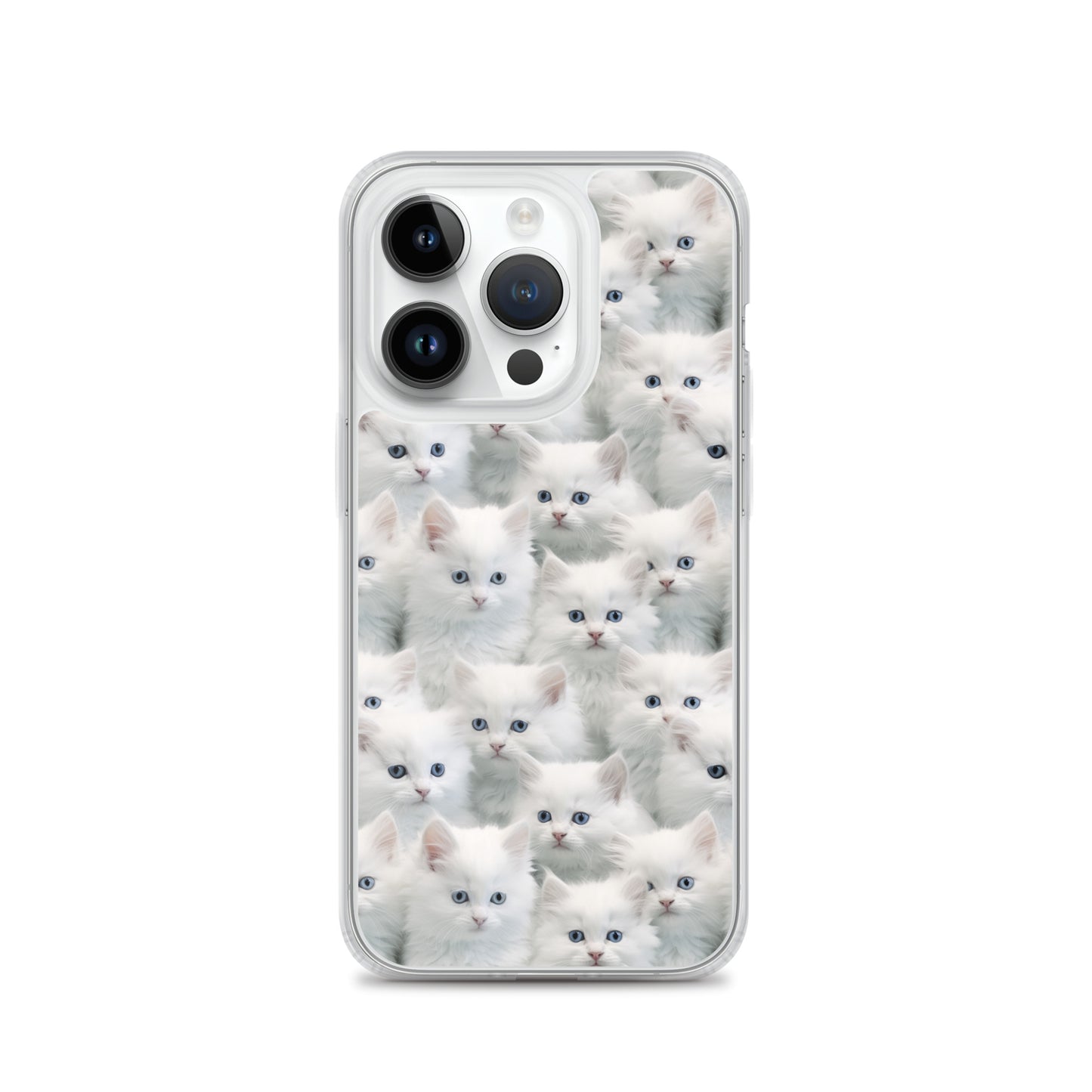 iPhone Case - Cute White Kittens