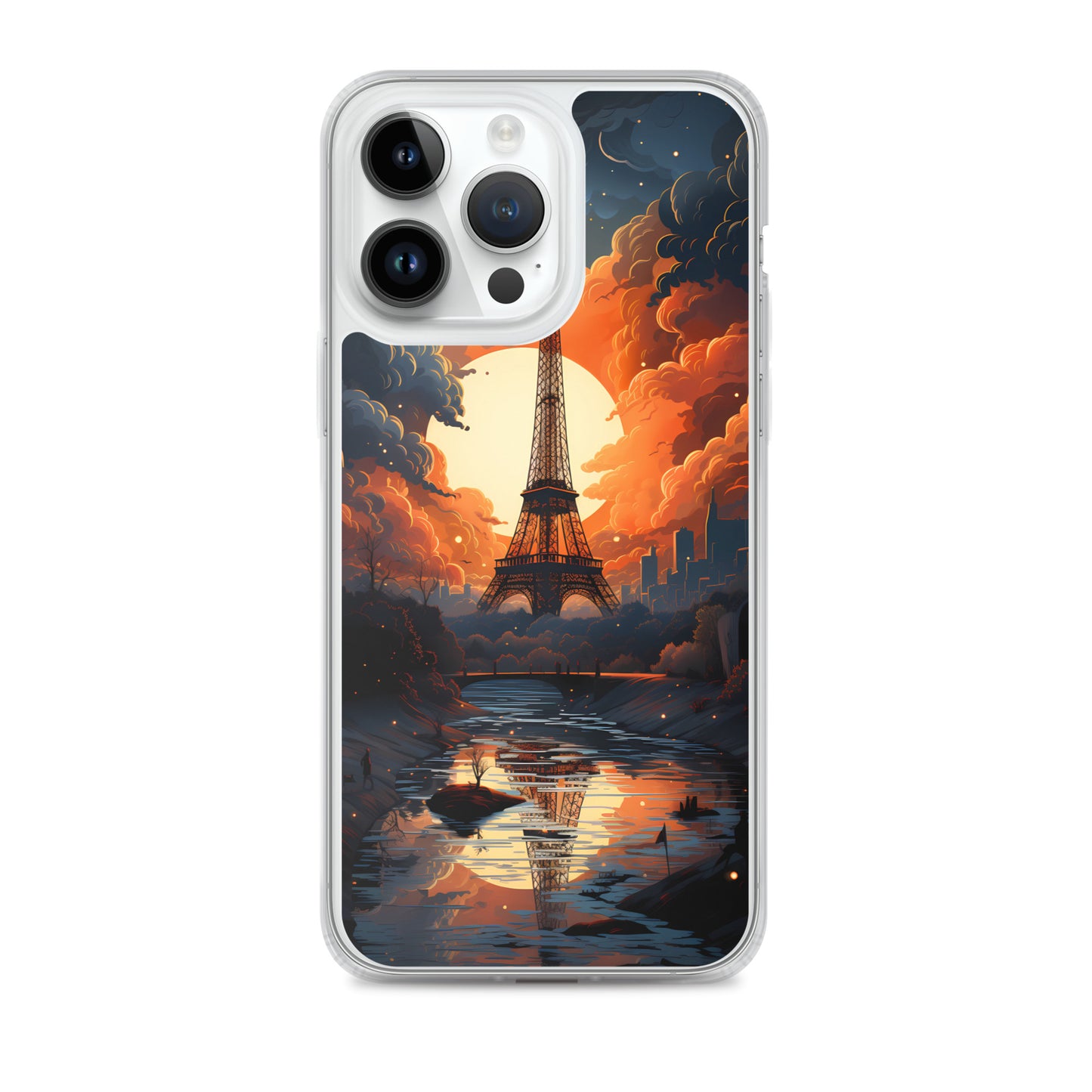 iPhone Case - Eiffel Tower at Dusk