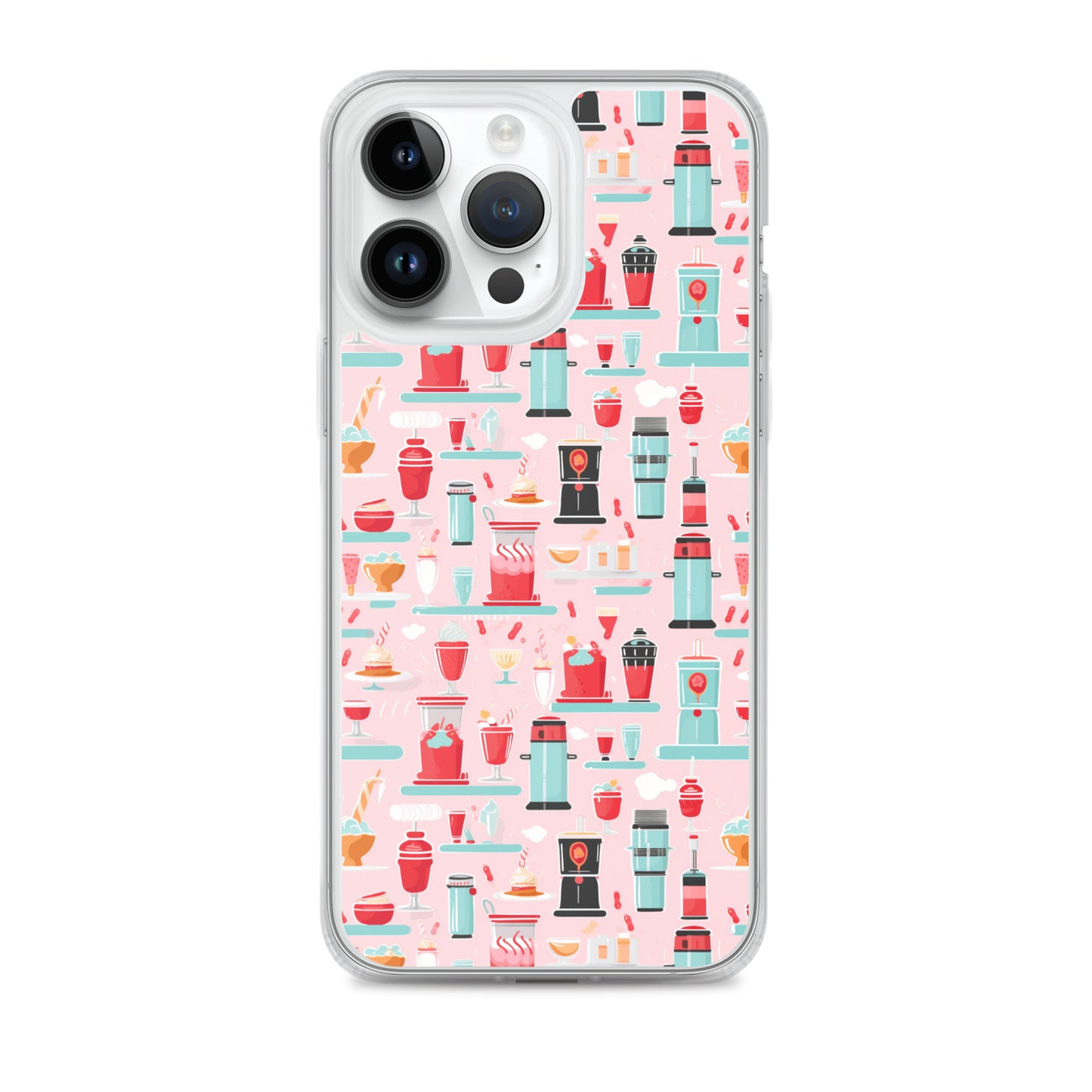 iPhone Case - Vintage Pink Soda Fountain