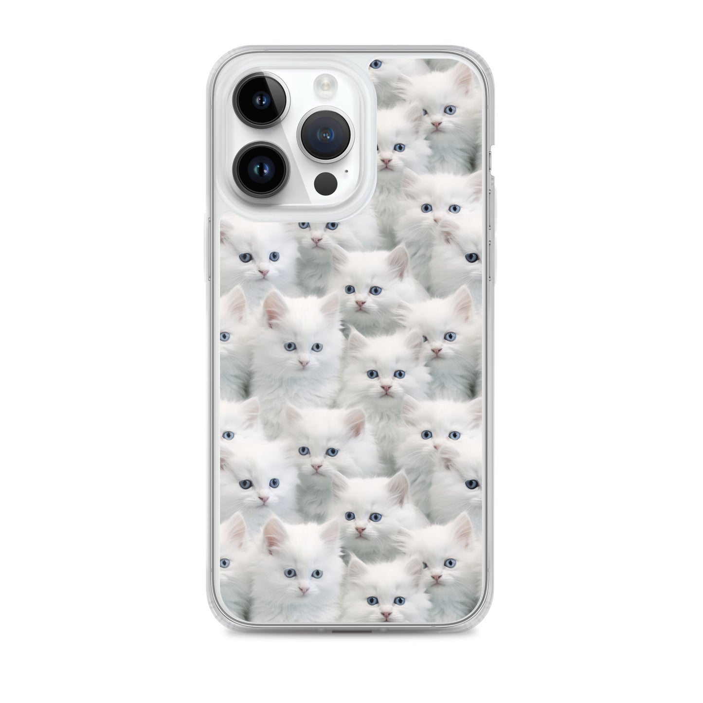 iPhone Case - Cute White Kittens