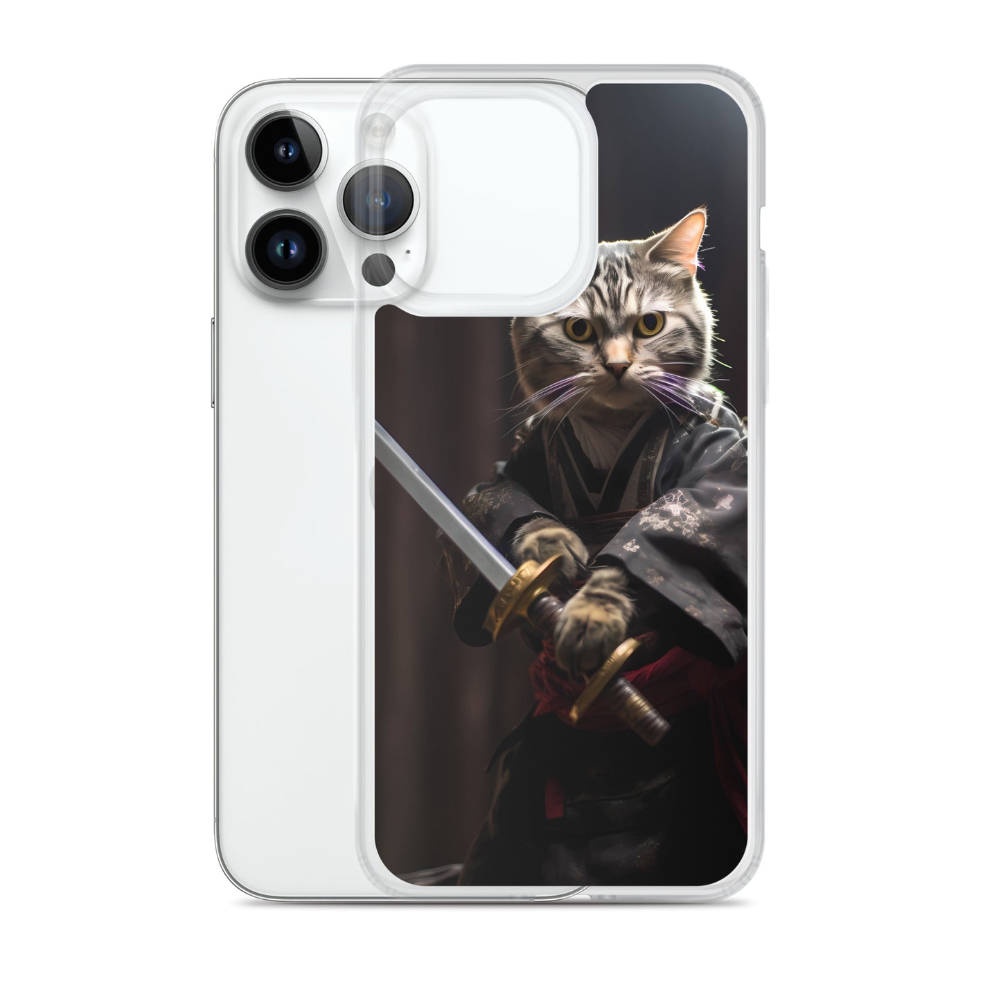 iPhone Case - Samurai Cat will Strike