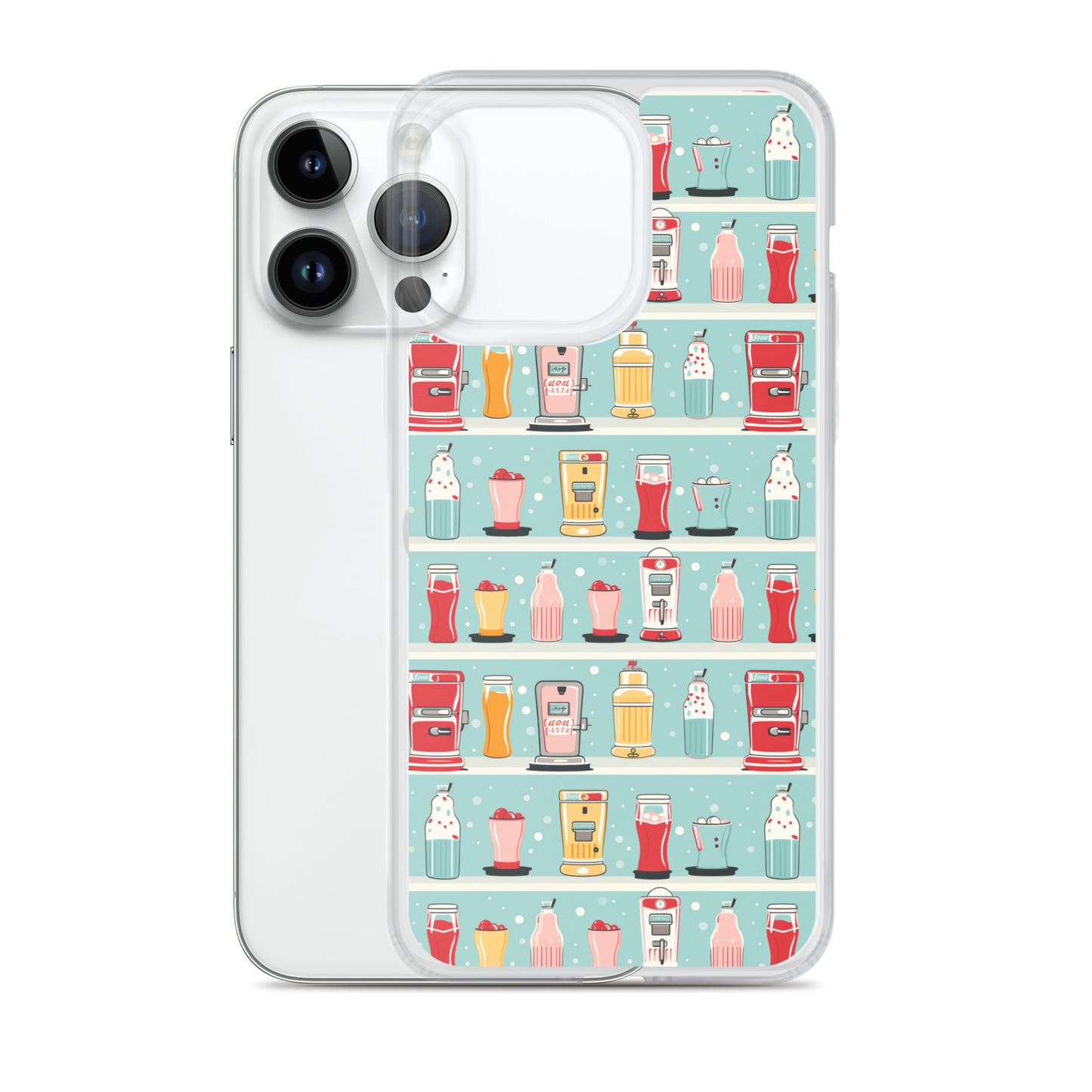 iPhone Case - Retro Soda Fountain Shelves