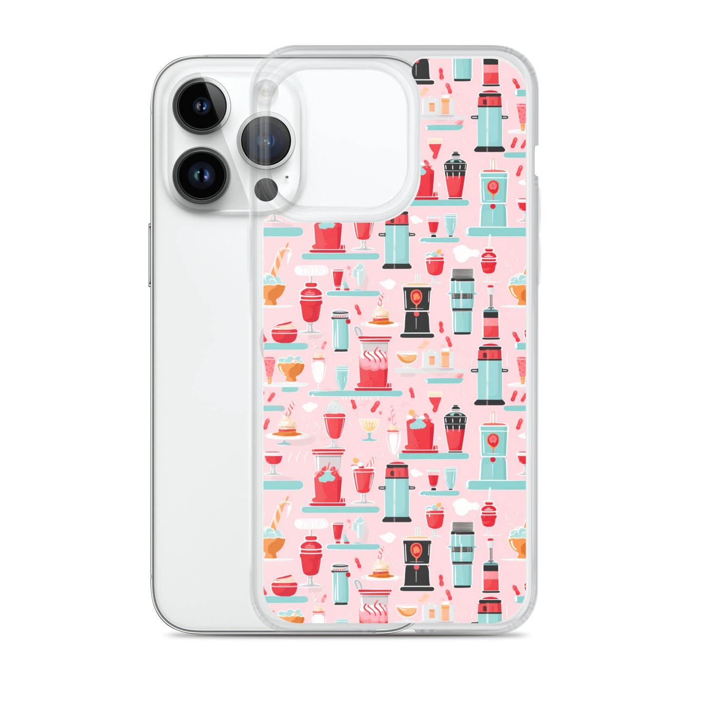 iPhone Case - Vintage Pink Soda Fountain