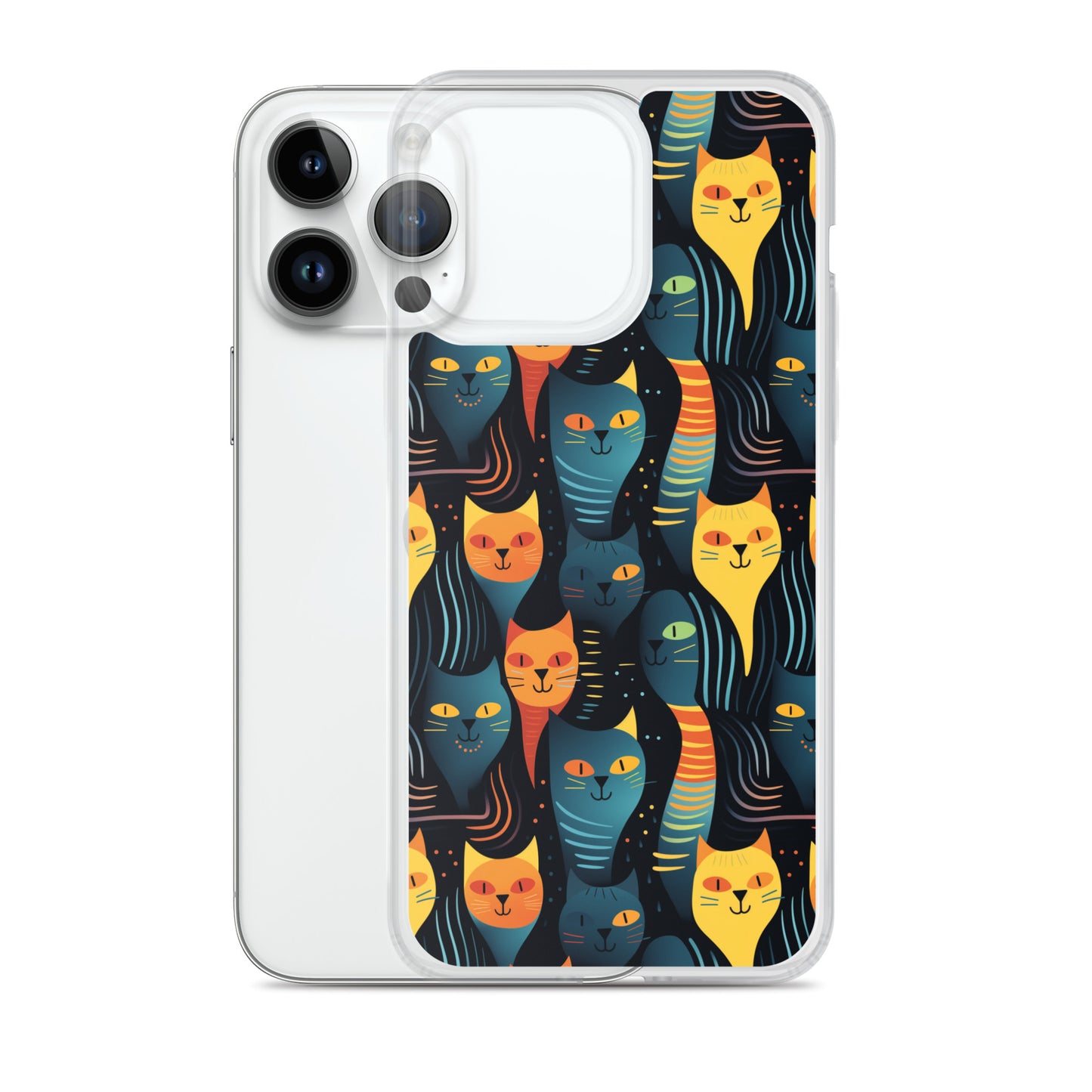 iPhone Case - Abstract Cats