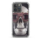 iPhone Case - Ornate Ruby Eyed Skull