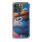 iPhone Case - Blue Gorilla Graffiti Art