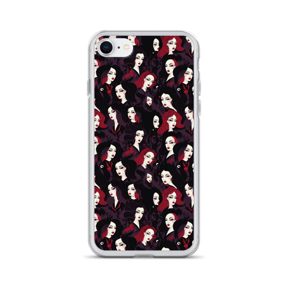 iPhone Case - Vampiress Pattern