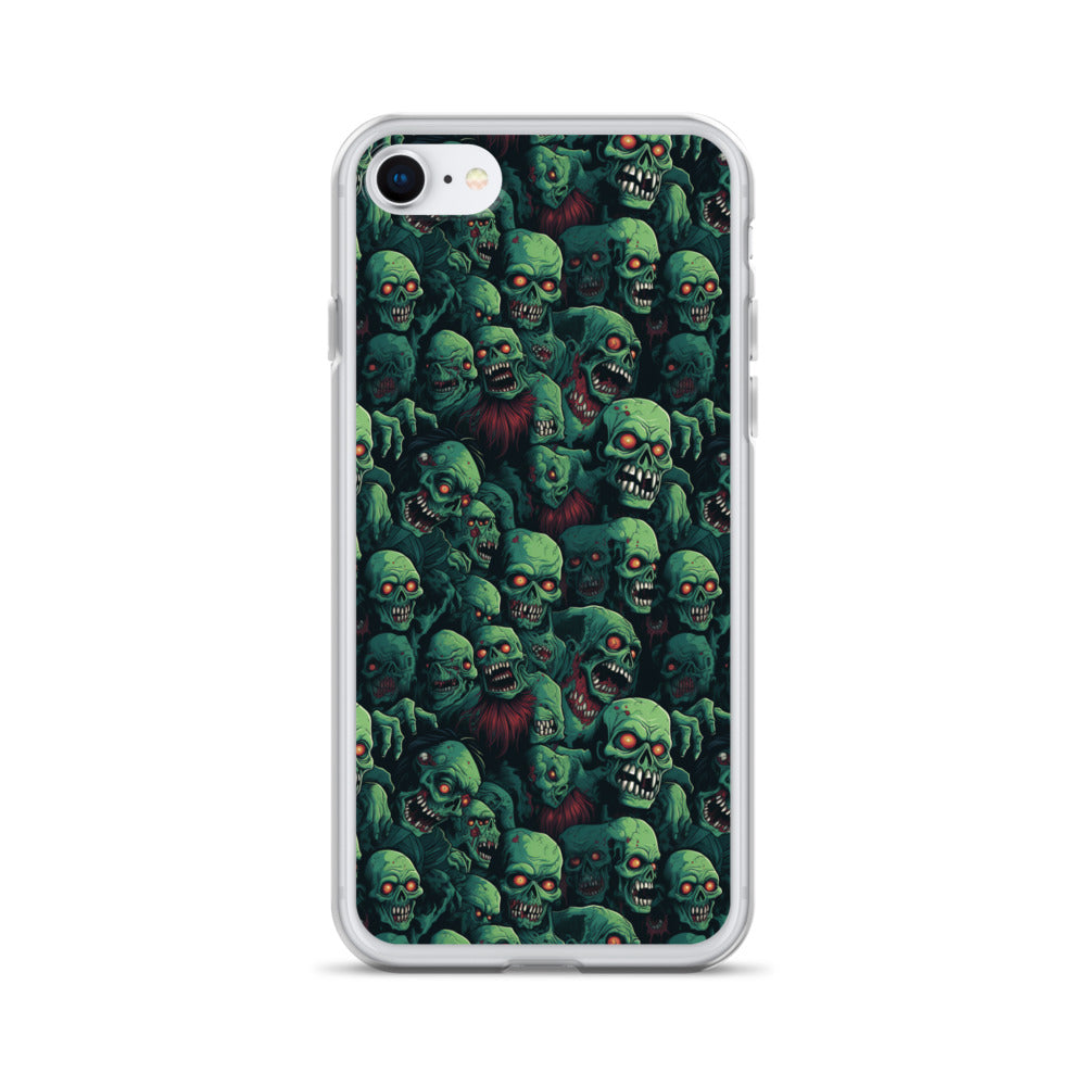 iPhone Case - Red Eyed Zombie Skulls