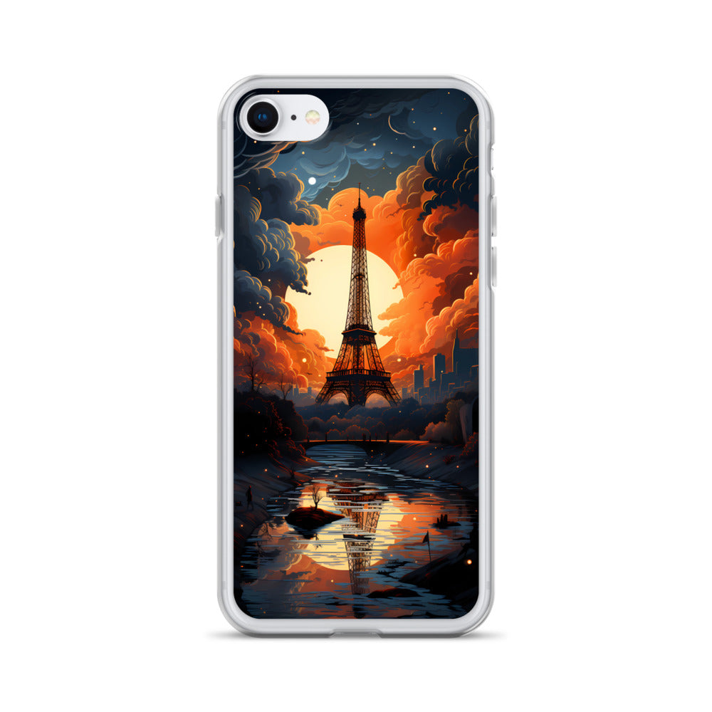 iPhone Case - Eiffel Tower at Dusk