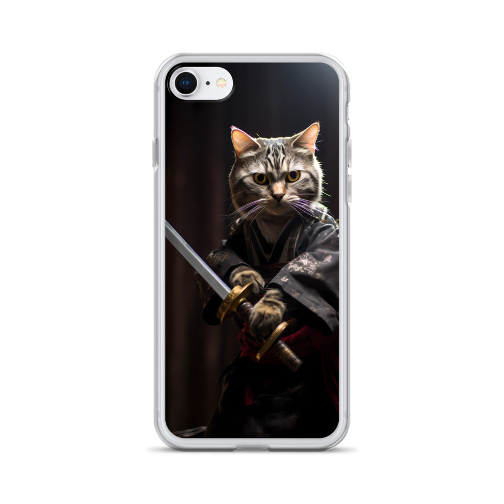 iPhone Case - Samurai Cat will Strike