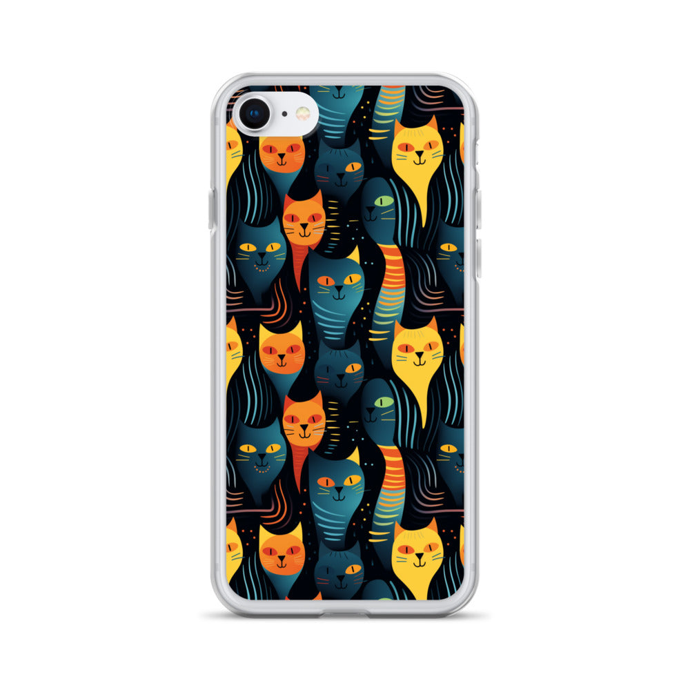 iPhone Case - Abstract Cats