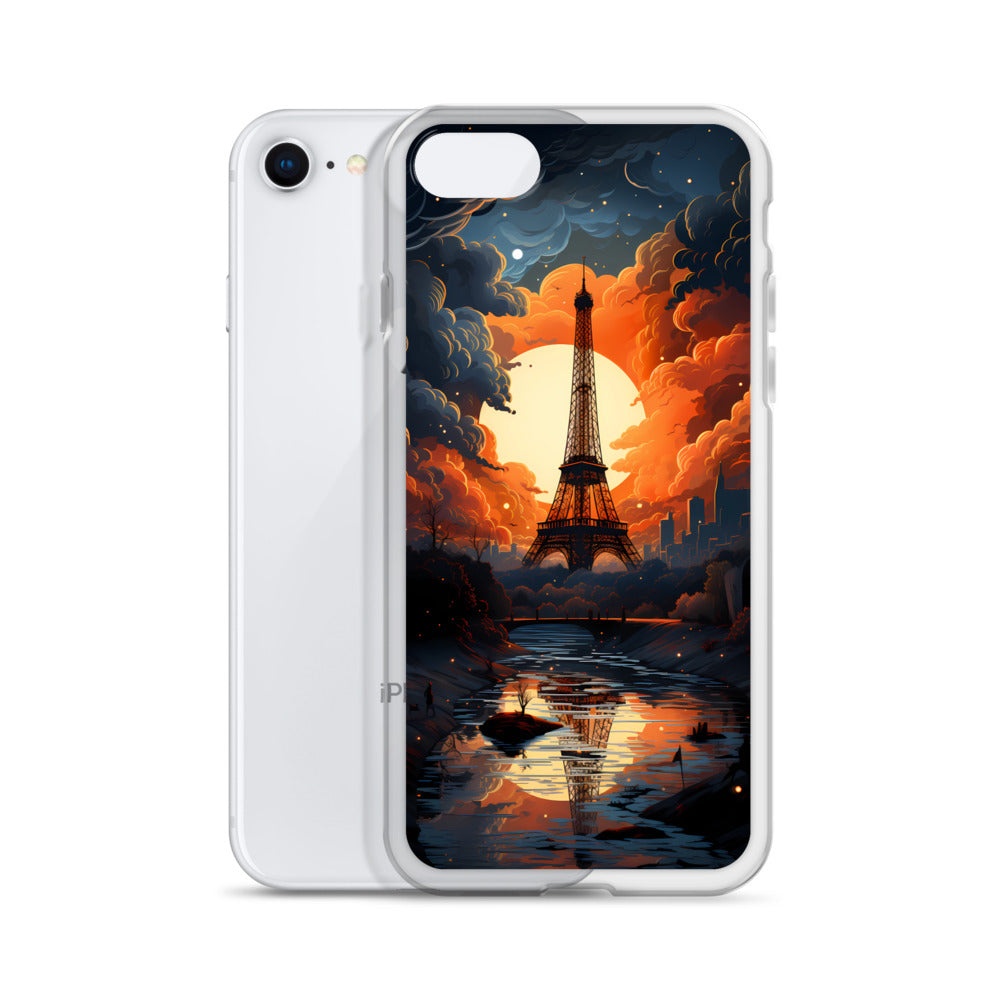 iPhone Case - Eiffel Tower at Dusk