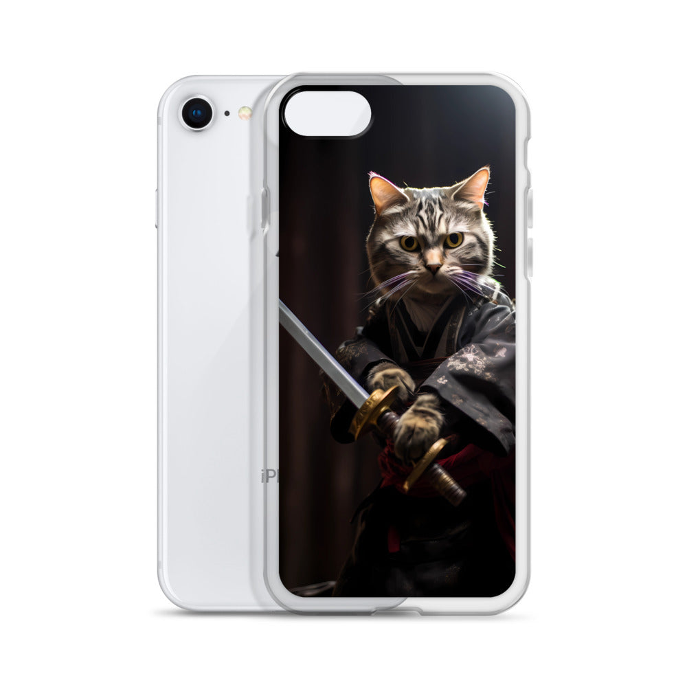 iPhone Case - Samurai Cat will Strike