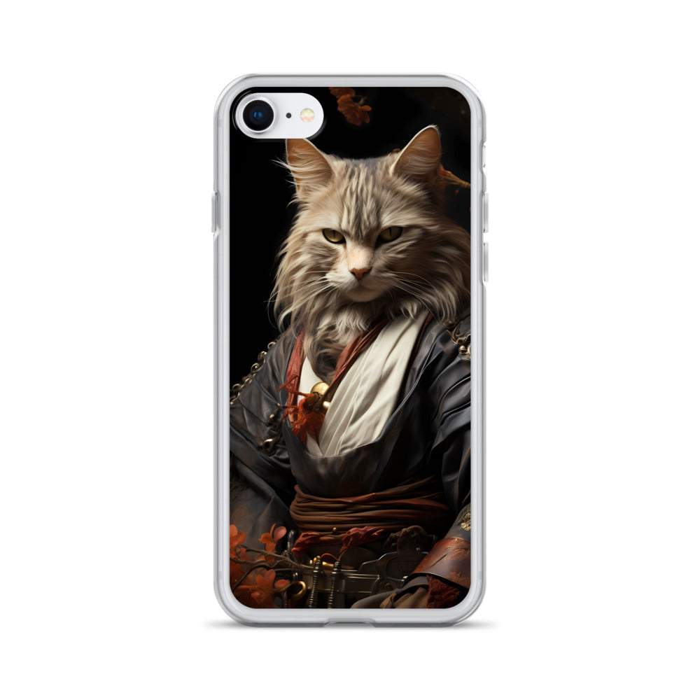 iPhone Case - Samurai Cat in Training