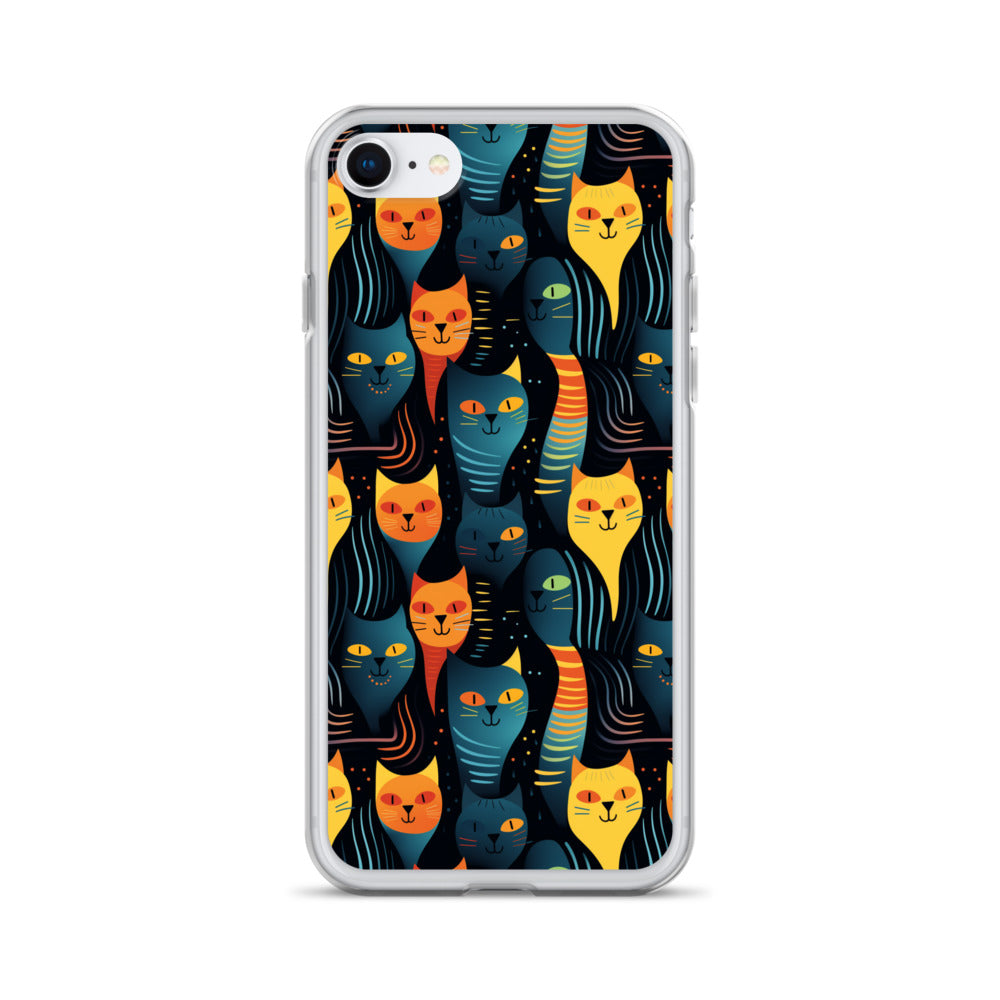 iPhone Case - Abstract Cats