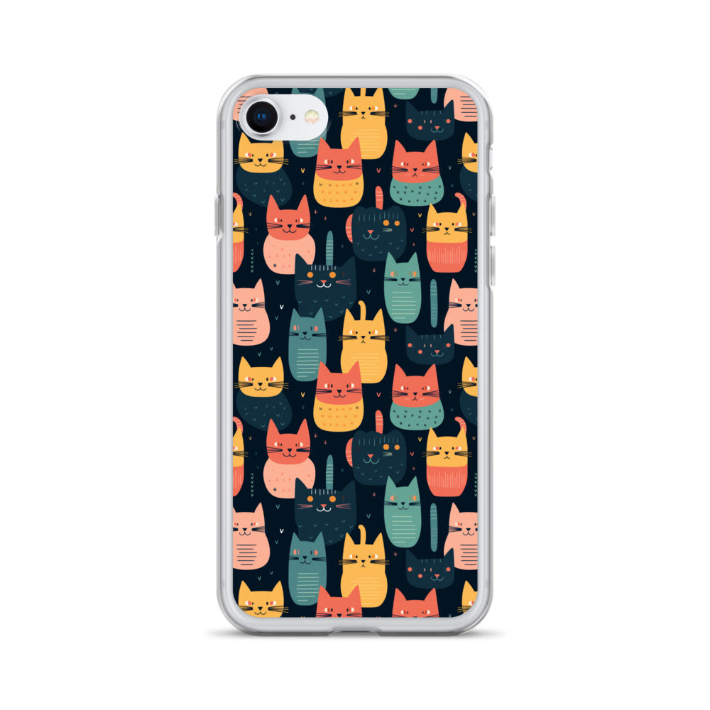 iPhone Case - Abstract Cats