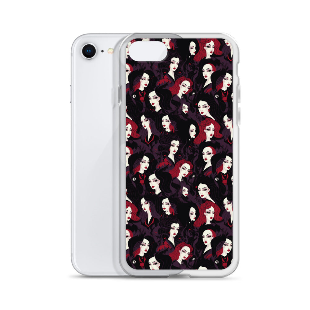 iPhone Case - Vampiress Pattern