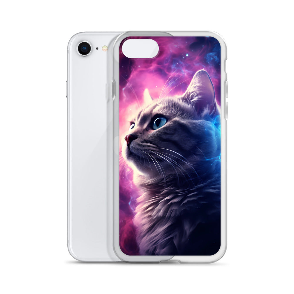 iPhone Case - Kitty in the Stars