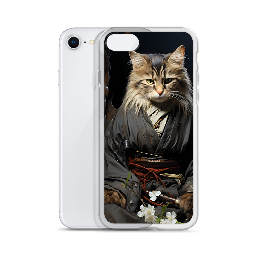 iPhone Case - Ancient Samurai Cat