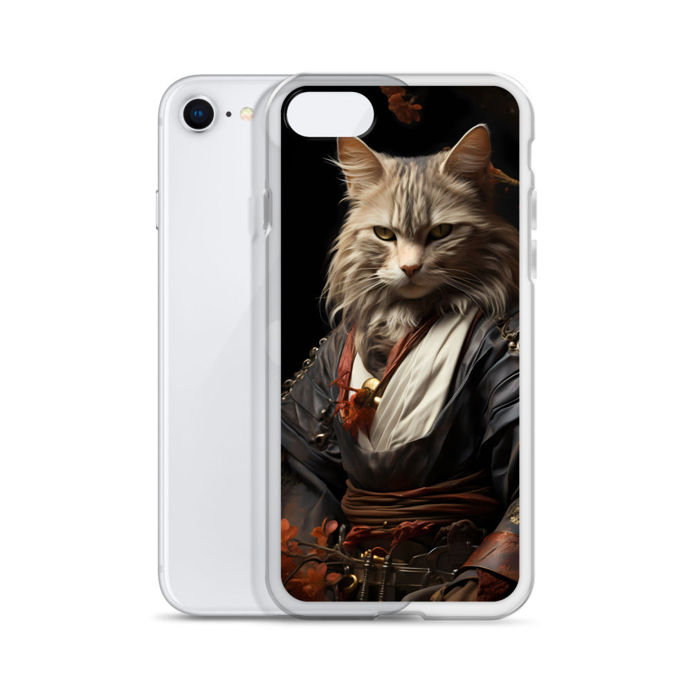 iPhone Case - Samurai Cat in Training