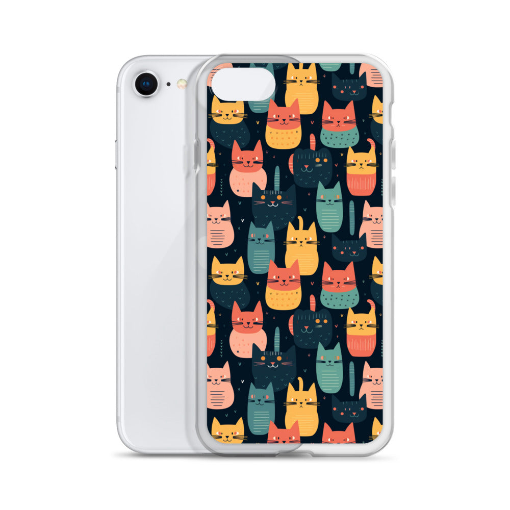 iPhone Case - Abstract Cats