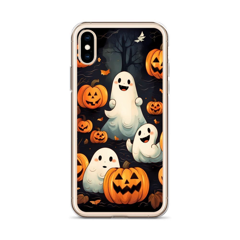 iPhone Case - Halloween Abstract Ghosts