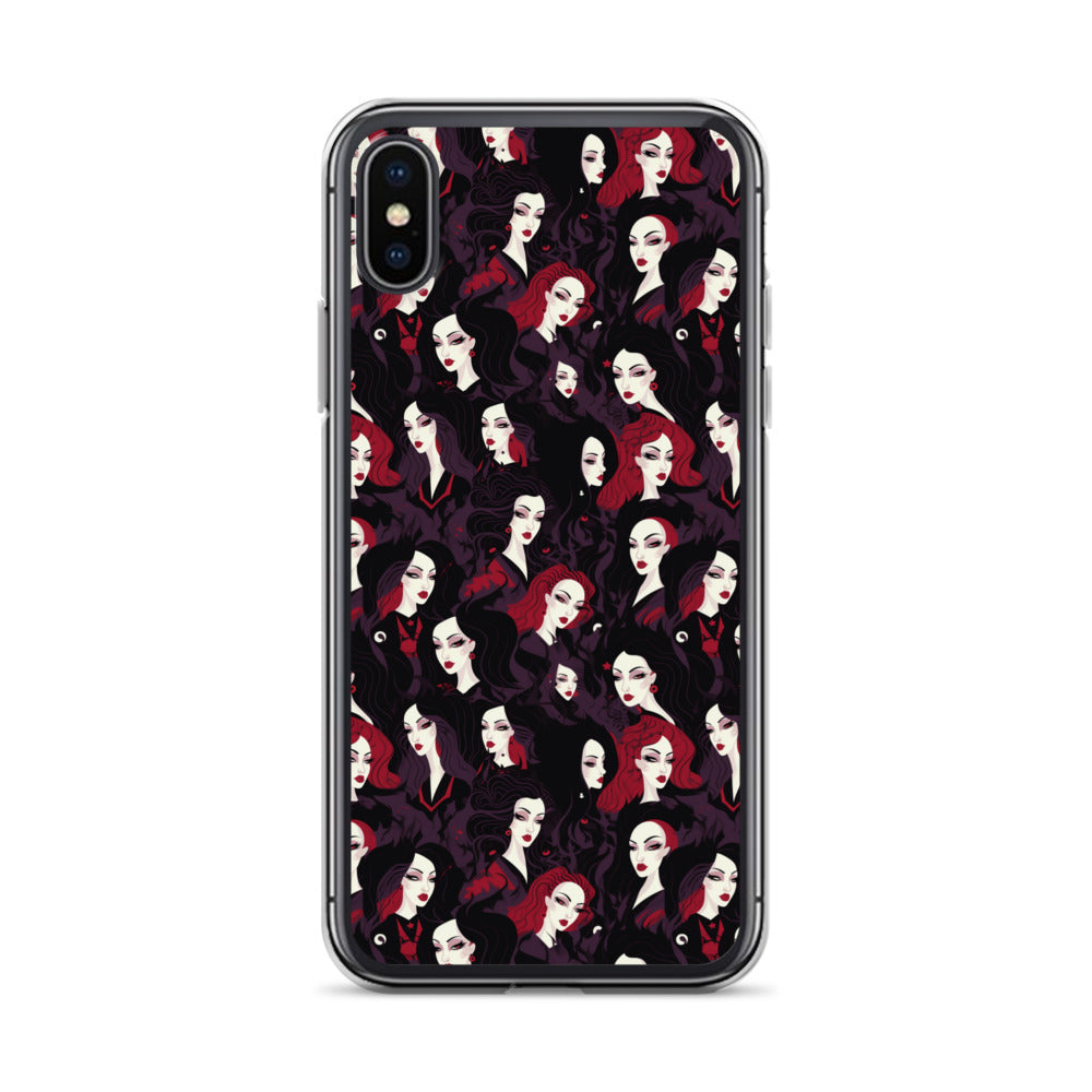 iPhone Case - Vampiress Pattern