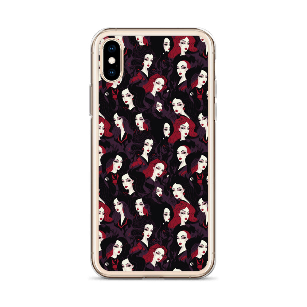 iPhone Case - Vampiress Pattern