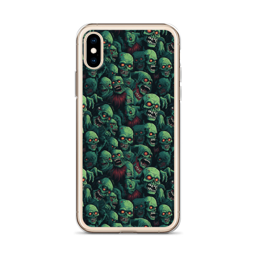 iPhone Case - Red Eyed Zombie Skulls