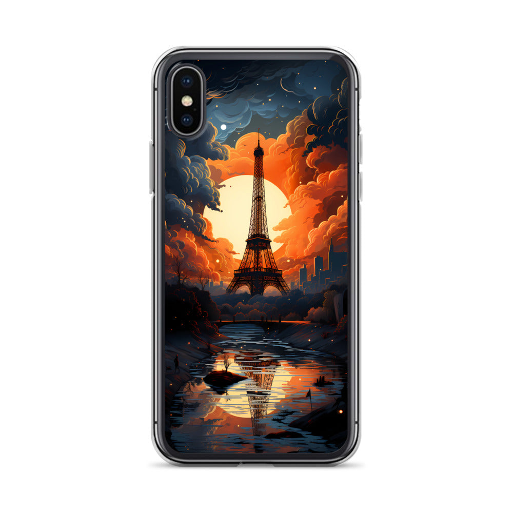 iPhone Case - Eiffel Tower at Dusk