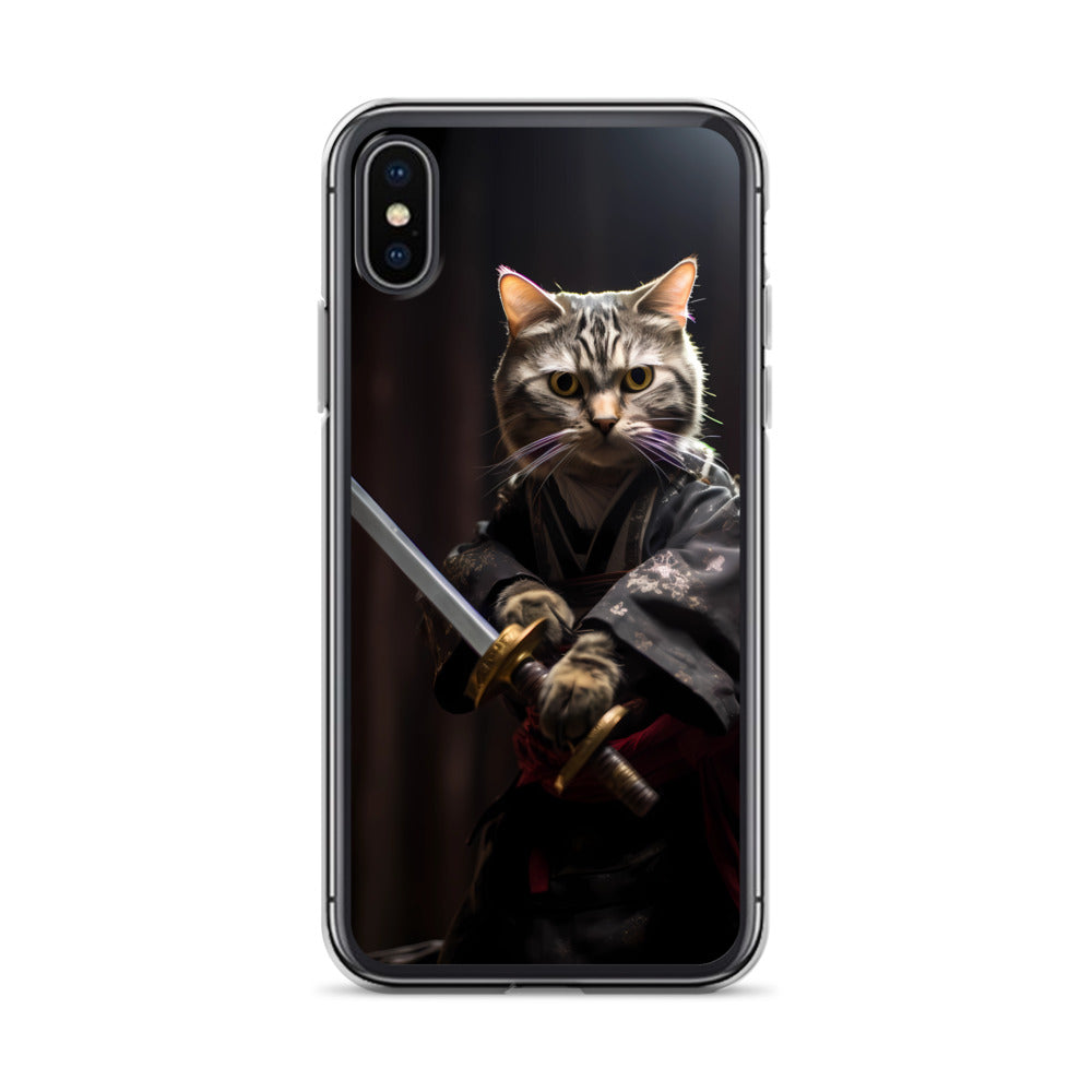 iPhone Case - Samurai Cat will Strike