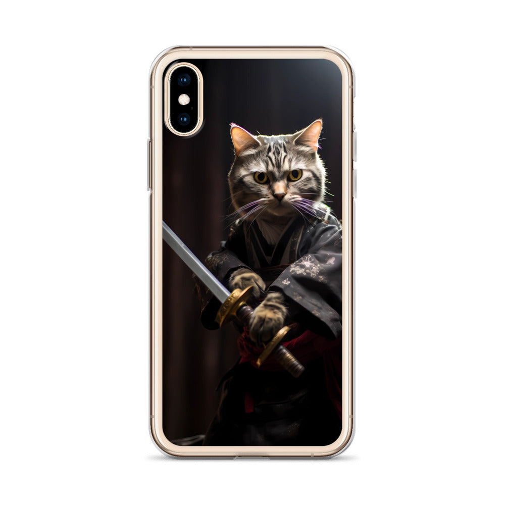 iPhone Case - Samurai Cat will Strike