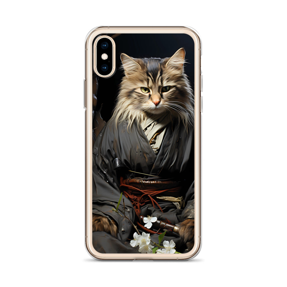 iPhone Case - Ancient Samurai Cat