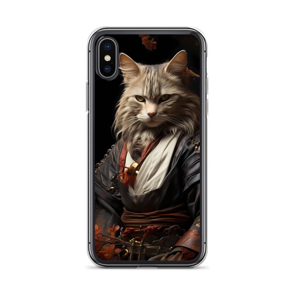 iPhone Case - Samurai Cat in Training