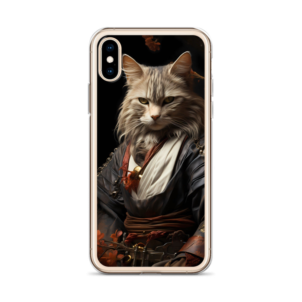 iPhone Case - Samurai Cat in Training