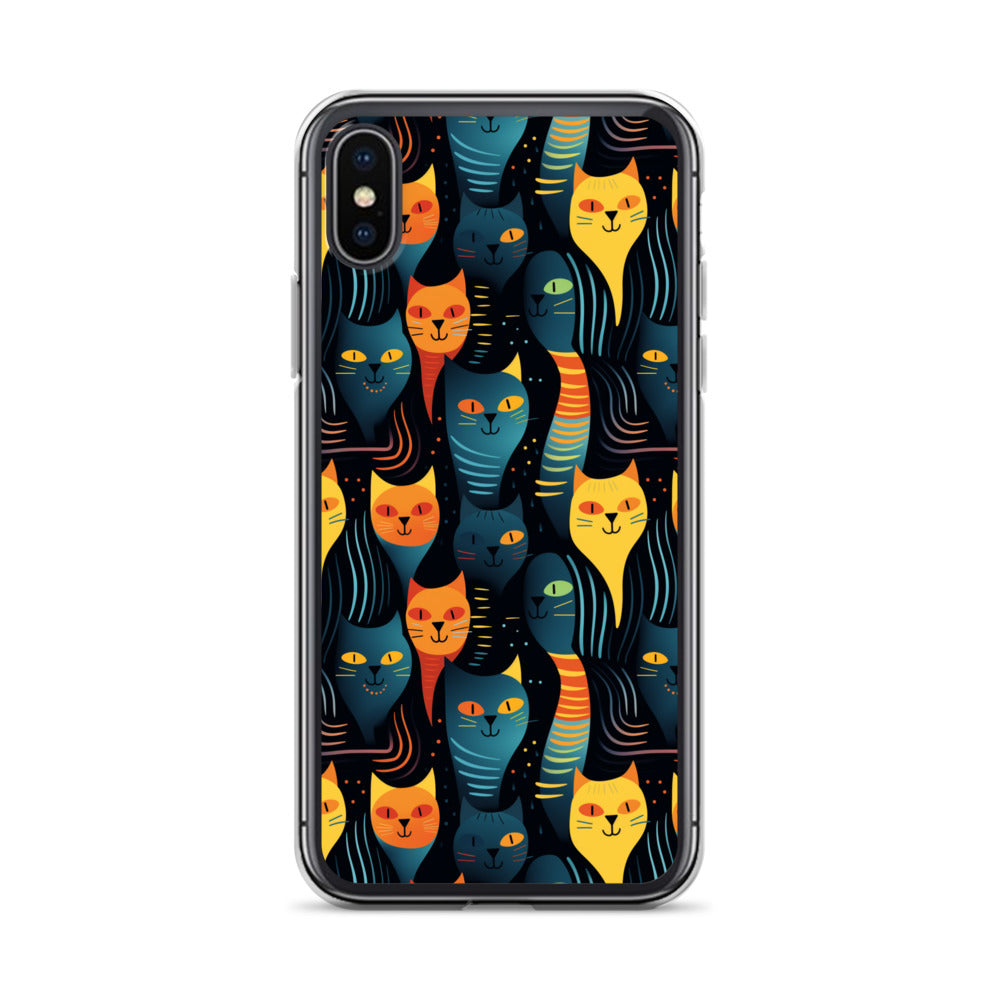 iPhone Case - Abstract Cats