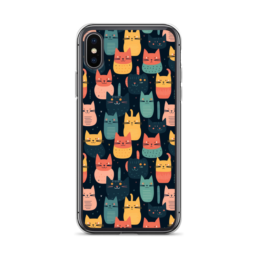 iPhone Case - Abstract Cats