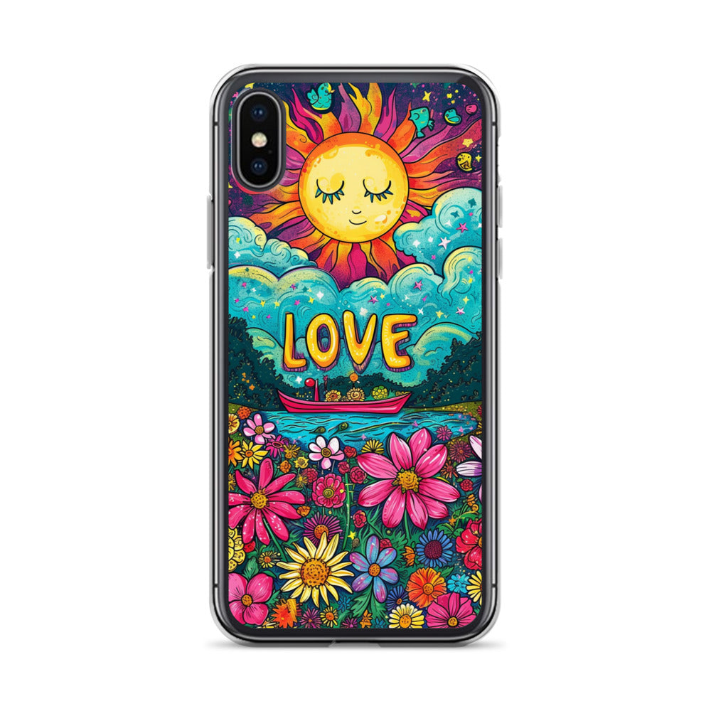 iPhone Case - Cosmic Bloom of Affection