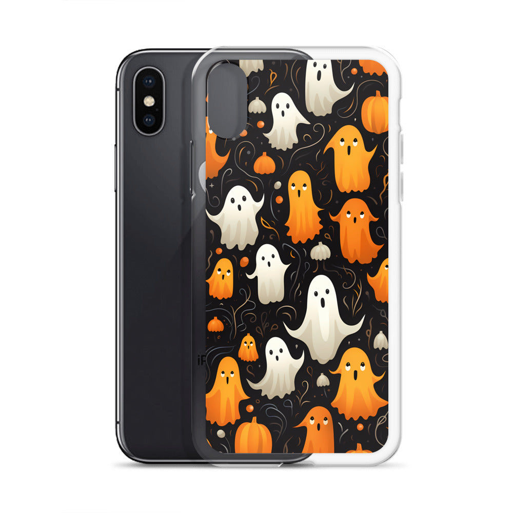 iPhone Case - Halloween Abstract Ghosts