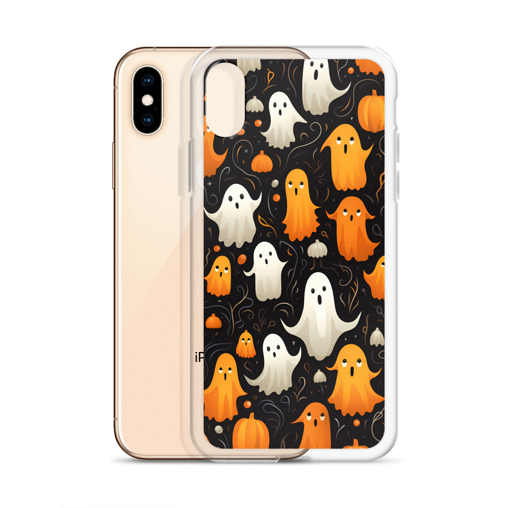 iPhone Case - Halloween Abstract Ghosts