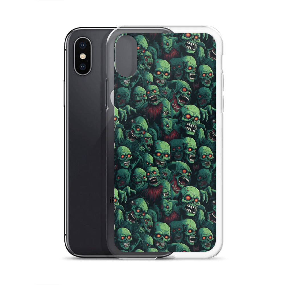 iPhone Case - Red Eyed Zombie Skulls