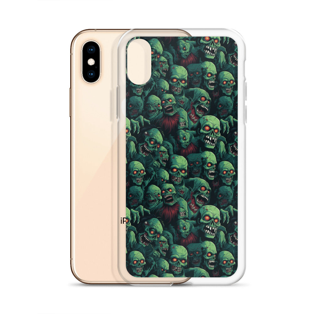 iPhone Case - Red Eyed Zombie Skulls