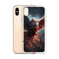 iPhone Case - Owl Flies Over City