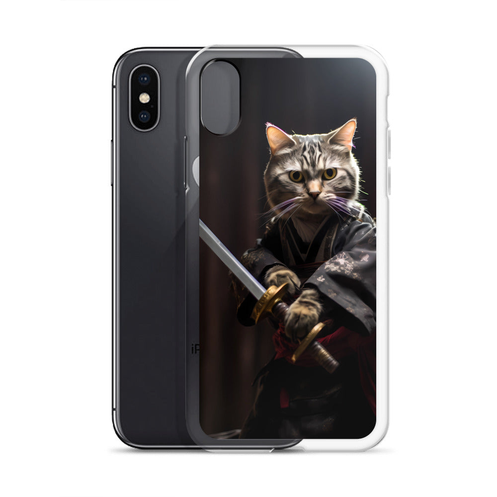 iPhone Case - Samurai Cat will Strike