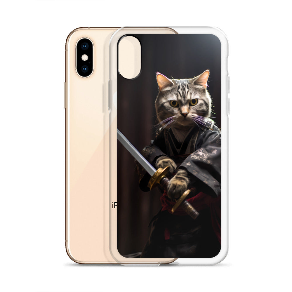 iPhone Case - Samurai Cat will Strike