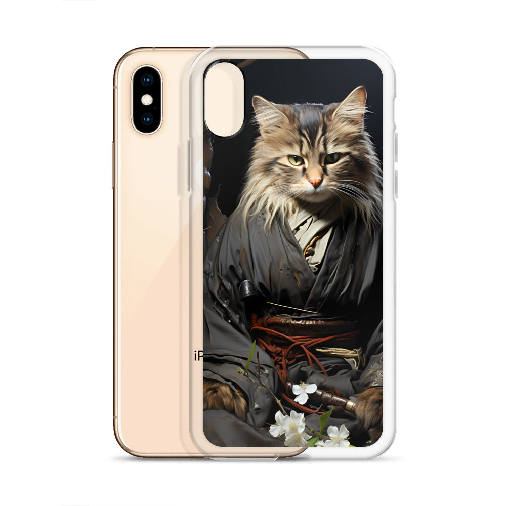 iPhone Case - Ancient Samurai Cat